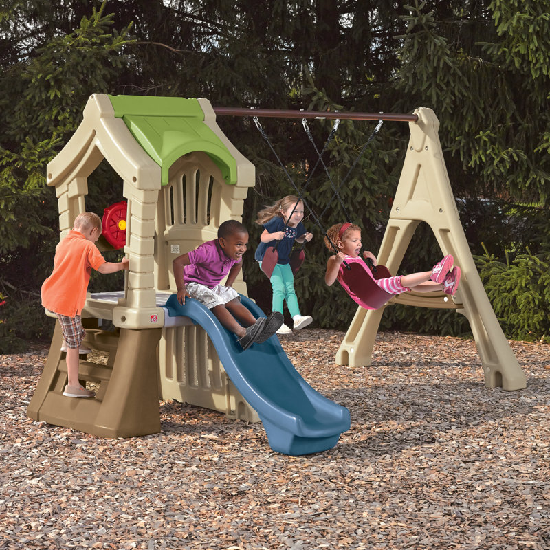 Step 2 outdoor swing set on sale